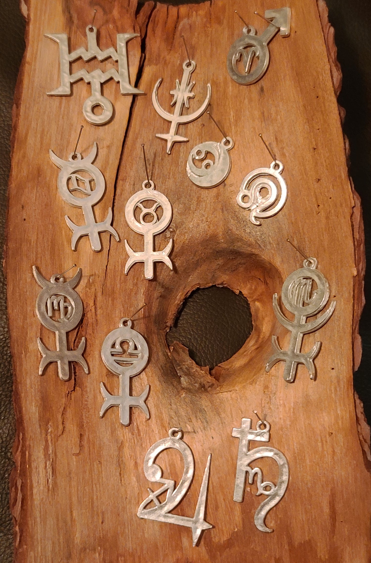 Zodiac and Planet Pendants